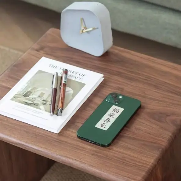 Скандинавский диван Северная Америка простой угловой столик из массива дерева