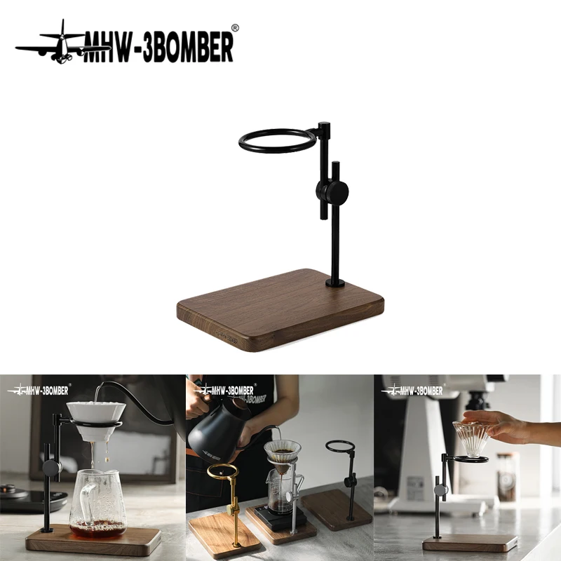 MHW-3BOMBER Регулируемая капельная станция для кофе винтажная подставка капельницы