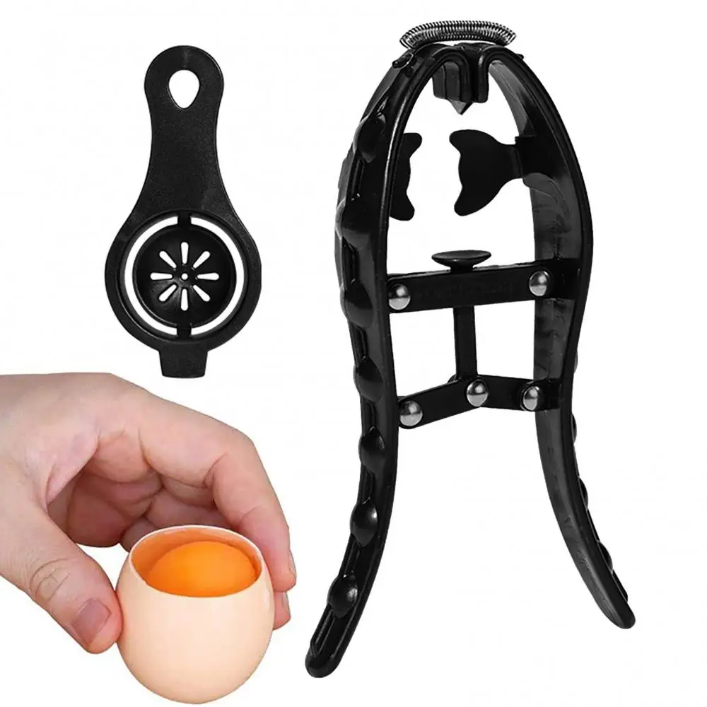 

Kitchen Raw Egg Opener 21cm Duck Egg Quick Opener Kitchen Gadget With Egg White Separator Household Tools Gadgets Egg Tools