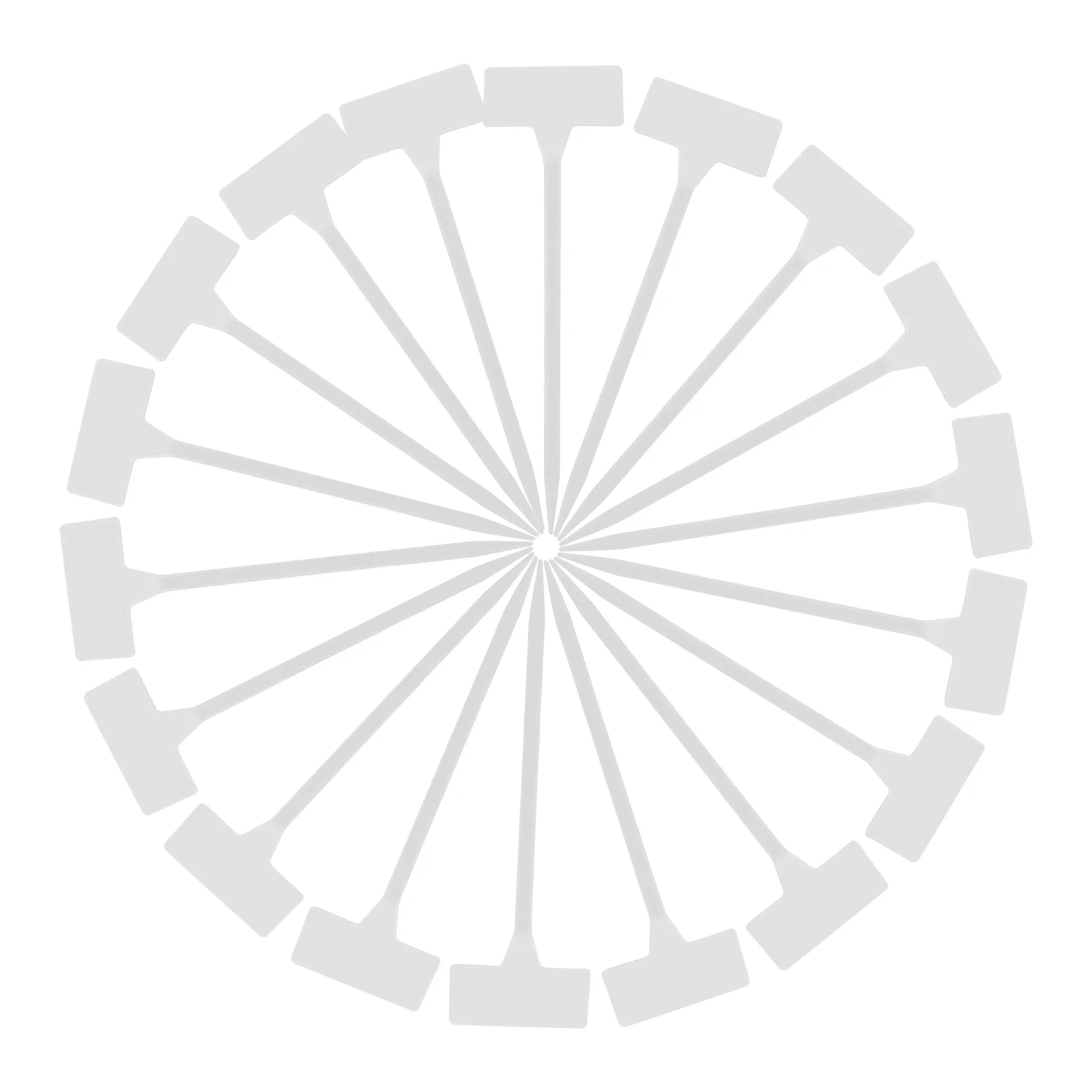 

20 Pcs Gardening Supplies Plastic Tag Mini Succulent Plants Label Flower Decor Land Card Waterproof