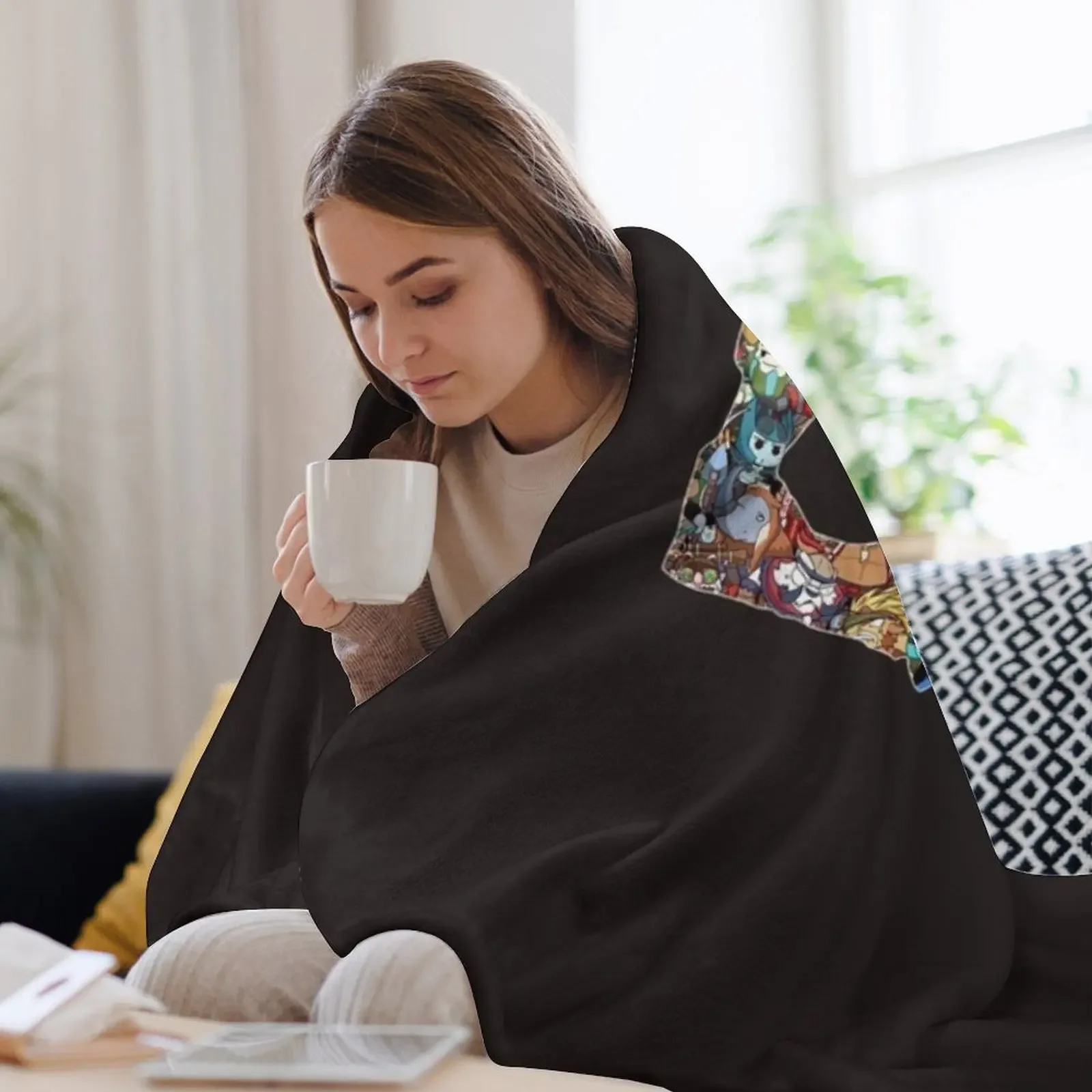 Пушистое одеяло Dota 2