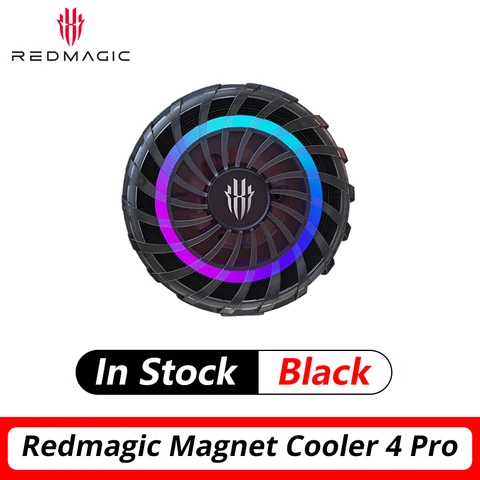 Полупрозрачный радиатор Red Magic 4 с магнитной версией, 20 Вт, 71 г, RGB REDMAGIC, аксессуар для смартфона, планшета