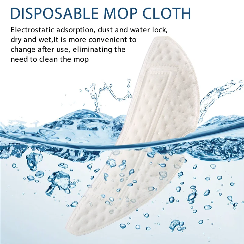 

60Pcs for Xiaomi Roborock Sweeping Robot Accessories T7S / T7S Plus / S7 Disposable Rag Vibrating Mop