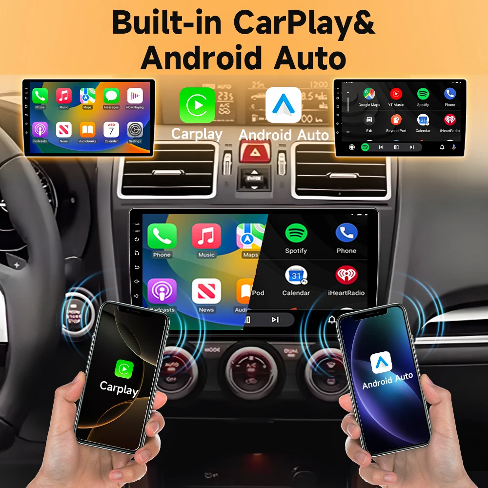 Фото Автомагнитола Android 16 для Subaru Forester 4 SJ XV WRX 2015-2018: Мультимедийная система с высокопроизводительным навигационным экраном №3