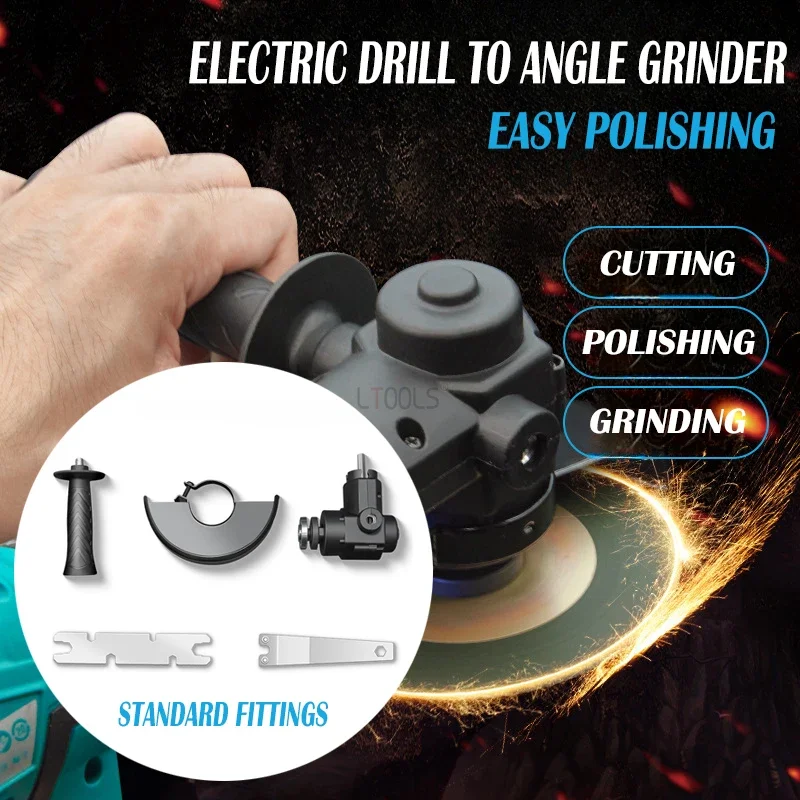 Электрическая дрель со сменой угловой