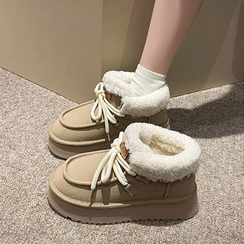 Утепленные зимние ботинки с плюшами 925 женские северо-восточные морозостойкие