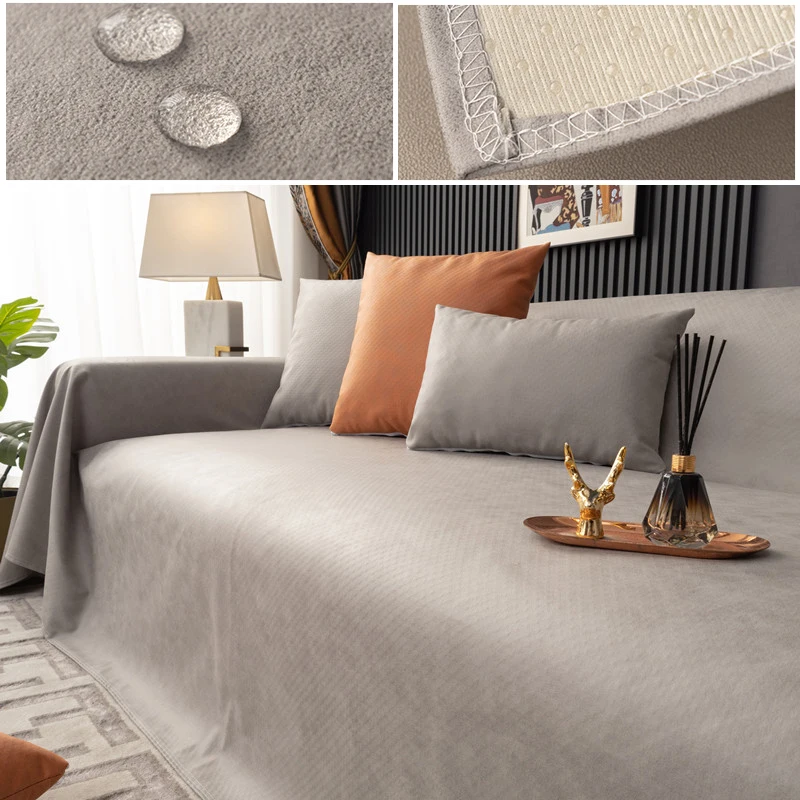 

European Waterproof Technology Cloth Sofa Cover Four Seasons Universal Sofa Cover Non-slip High Quality Soft Protective Cover