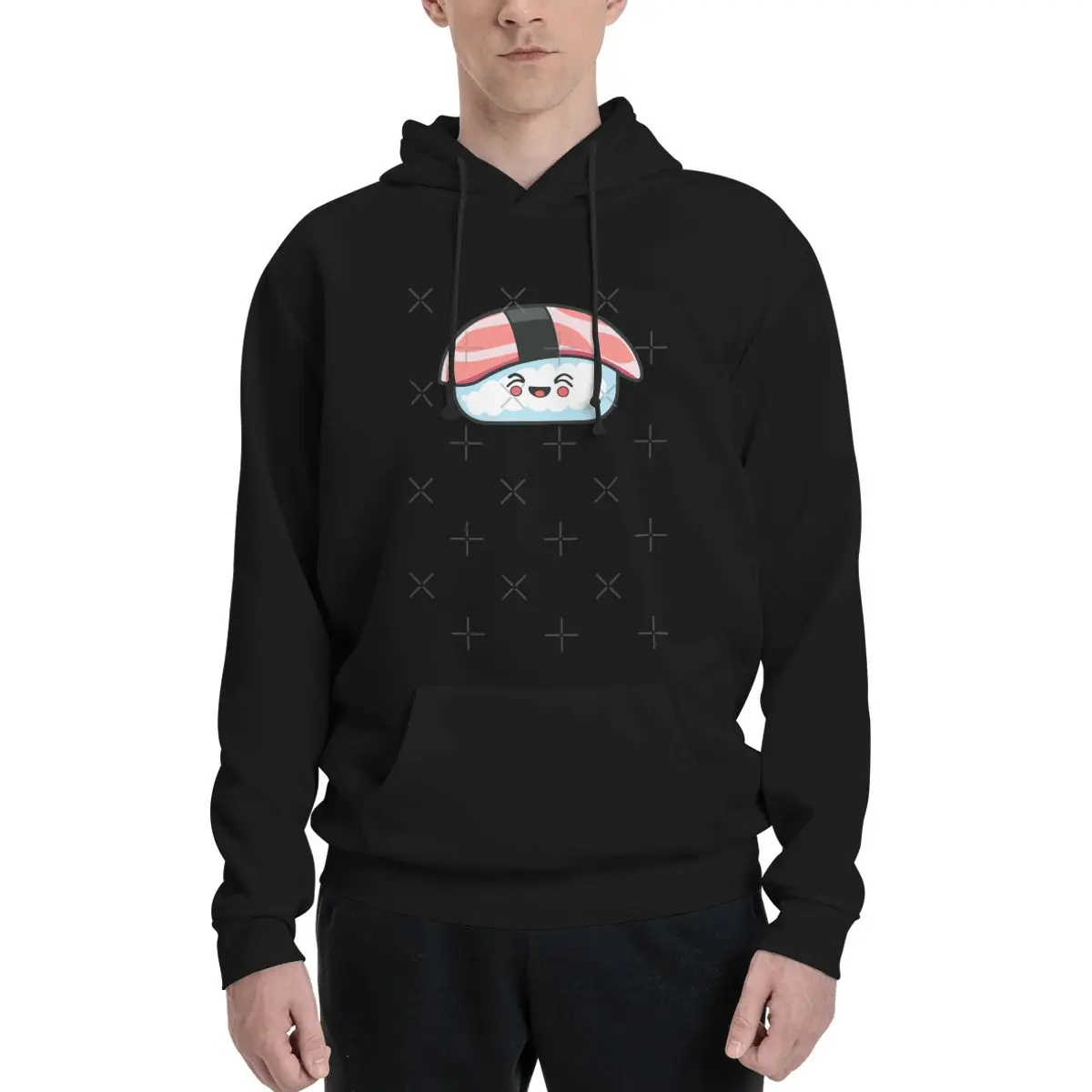 Kawaii Suchi толстовки с капюшоном в стиле аниме толстовка свитера для мужчин