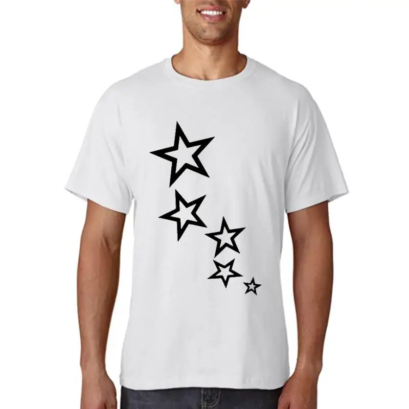 

Женская футболка в стиле 90-х с мультяшными звездами