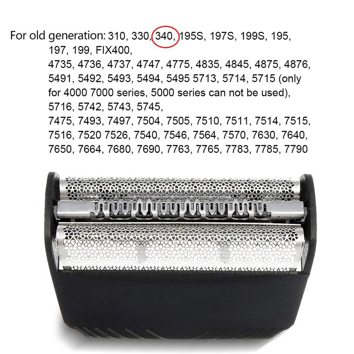 3 сменных лезвия для бритвы 30B 330 199 197S-1 195S-1 4845 4745 5743 7516 7475 7493 7763 7783