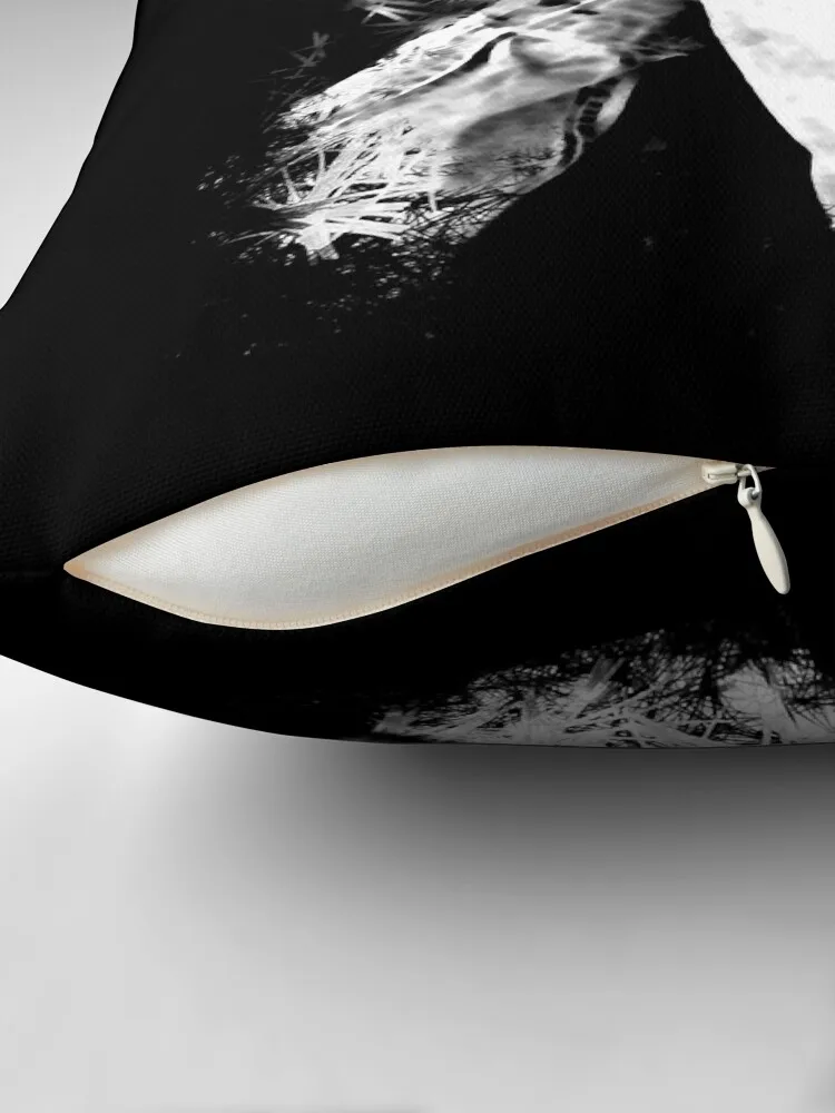 Черно-белая диванная подушка Lauren Jauregui с логотипом наволочка для дивана в клетку