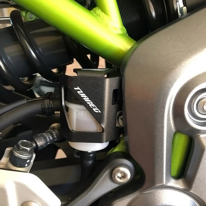 Фото Высокое качество 2025 для Aprilia Tuareg 660 Tuareg660 2023-2024, аксессуары для мотоциклов, задний резервуар для тормозной жидкости, защитная крышка №2