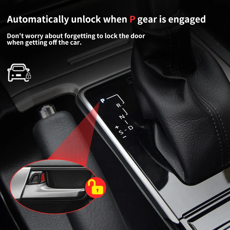 Автоматическое закрытое окно + Блокировка двери OBD модуль для Toyota Land Cruiser 150 LC150