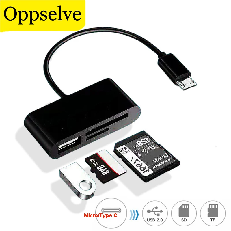 USB-устройство для чтения Micro-карт Type C на SD/TF | Мобильные телефоны и аксессуары