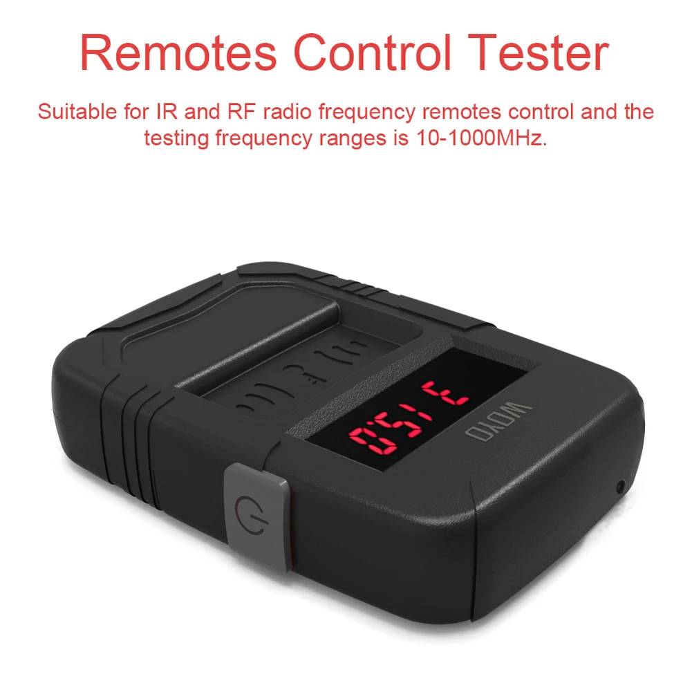 

WOYO 10-1000MHz Handheld Portable Wireless Car Remotes Control Tool Diagnosis Infra Red RF Radio Frequency Tester