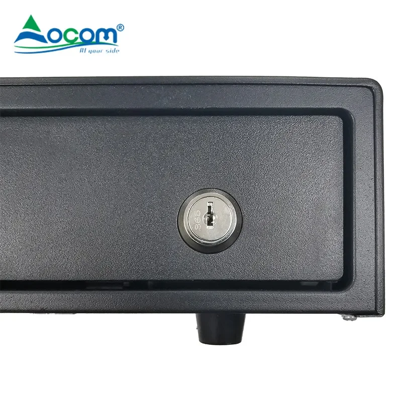 Фото ECD-335X OCOM 335 мм мини-металлический денежный ящик для POS-терминалов, электронный денежный ящик с разъемом RJ11 для биллинговых систем №5