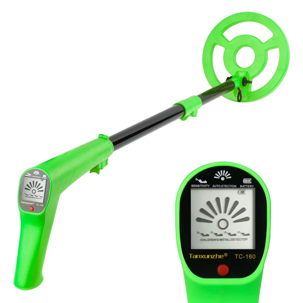 Металлоискатель детектор охотника за сокровищами с поисковой катушкой детский