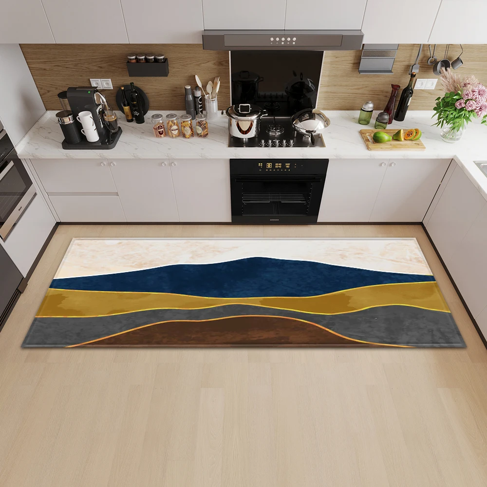 

Nordic Bedroom Carpet Entrance Kitchen Doormat Home Decoration Bathroom Non-Slip Floor Hallway Mat Children's Balcony Tatami Rug