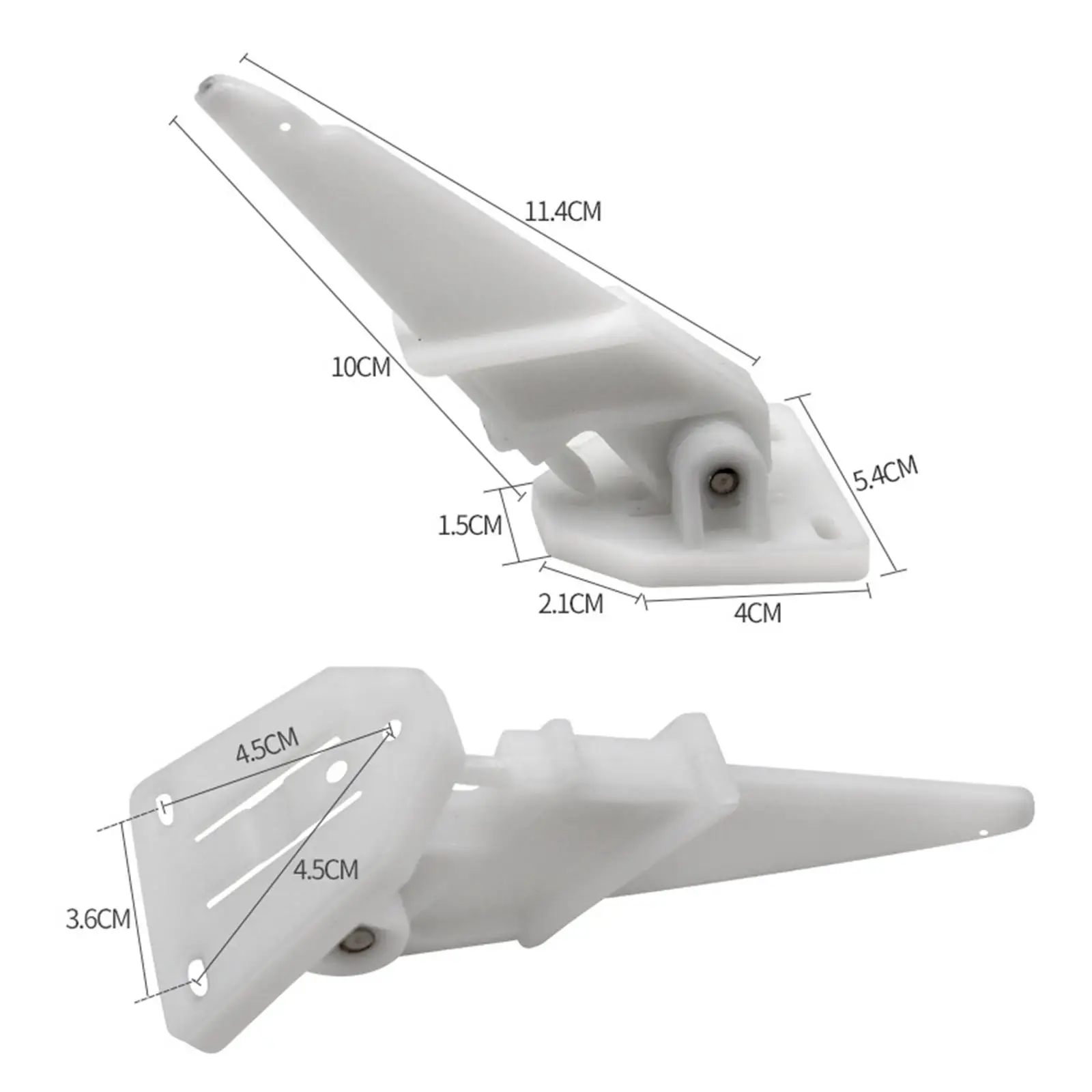 Прочный морской спидометр Пито Скорость в сборе Белый