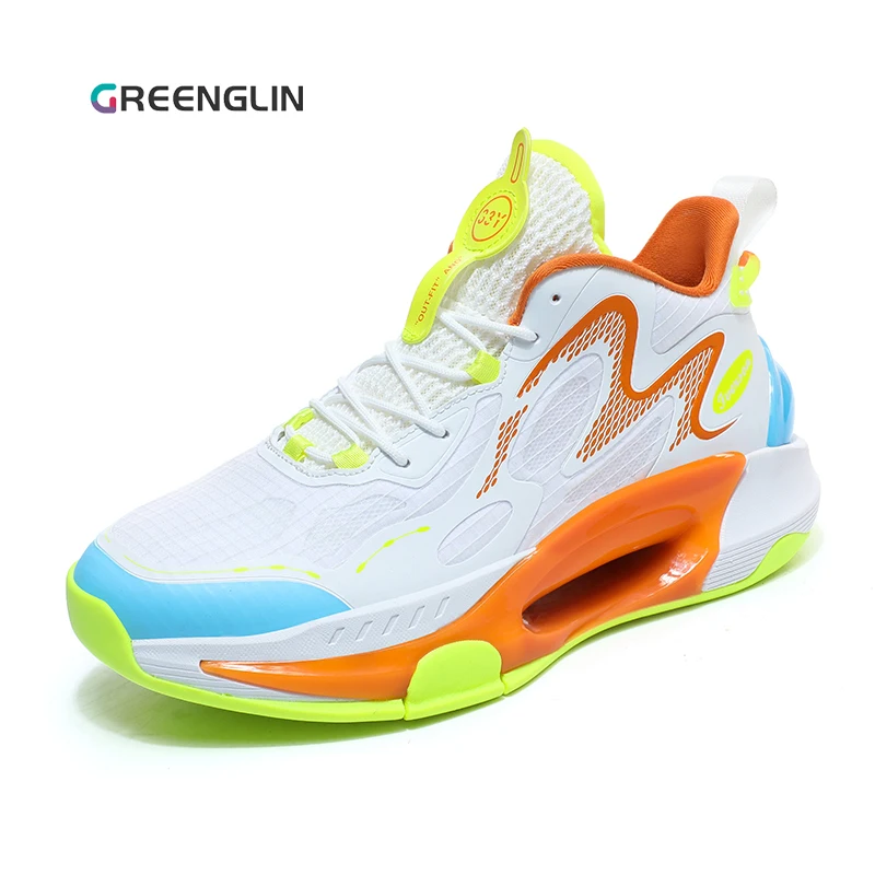 Breathable Cushion High-top Basketball Shoes
