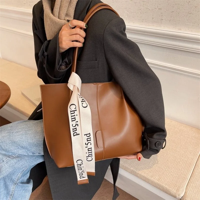 

Новинка 2023, сумка-тоут, изысканные вместительные сумки-тоуты с шитьем, сумка для мам, женская сумка