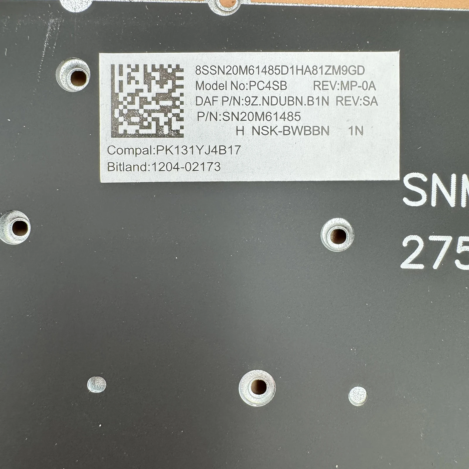 Новая оригинальная клавиатура для ноутбука Lenovo Xiaoxin Pro 14 irh8 arp8 aph8 Yoga Slim 7 14irh8