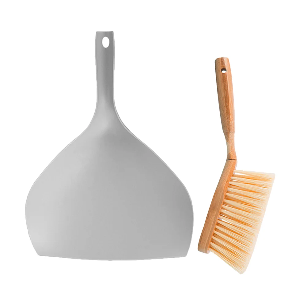 

Brush Dustpanbroom Set Cleaning Minipanwith Indoor Pans Compact Keyboard Hand Sweeping Housekeeping Handle Tiny Handheld Kids