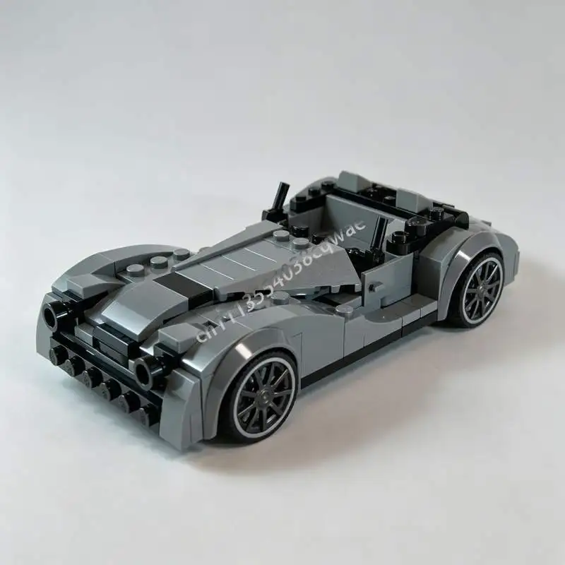 Фото Набор для сборки гоночного автомобиля Morgan Supersport (210 деталей), модель MOC, конструктор-головоломка, популярный коллекционный подарок №1