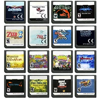 

Fire Emblem DS Games Cartridge Video Game Console Card Contra Grand Theft Auto Mega Man Zelda for NDS/3DS/2DS