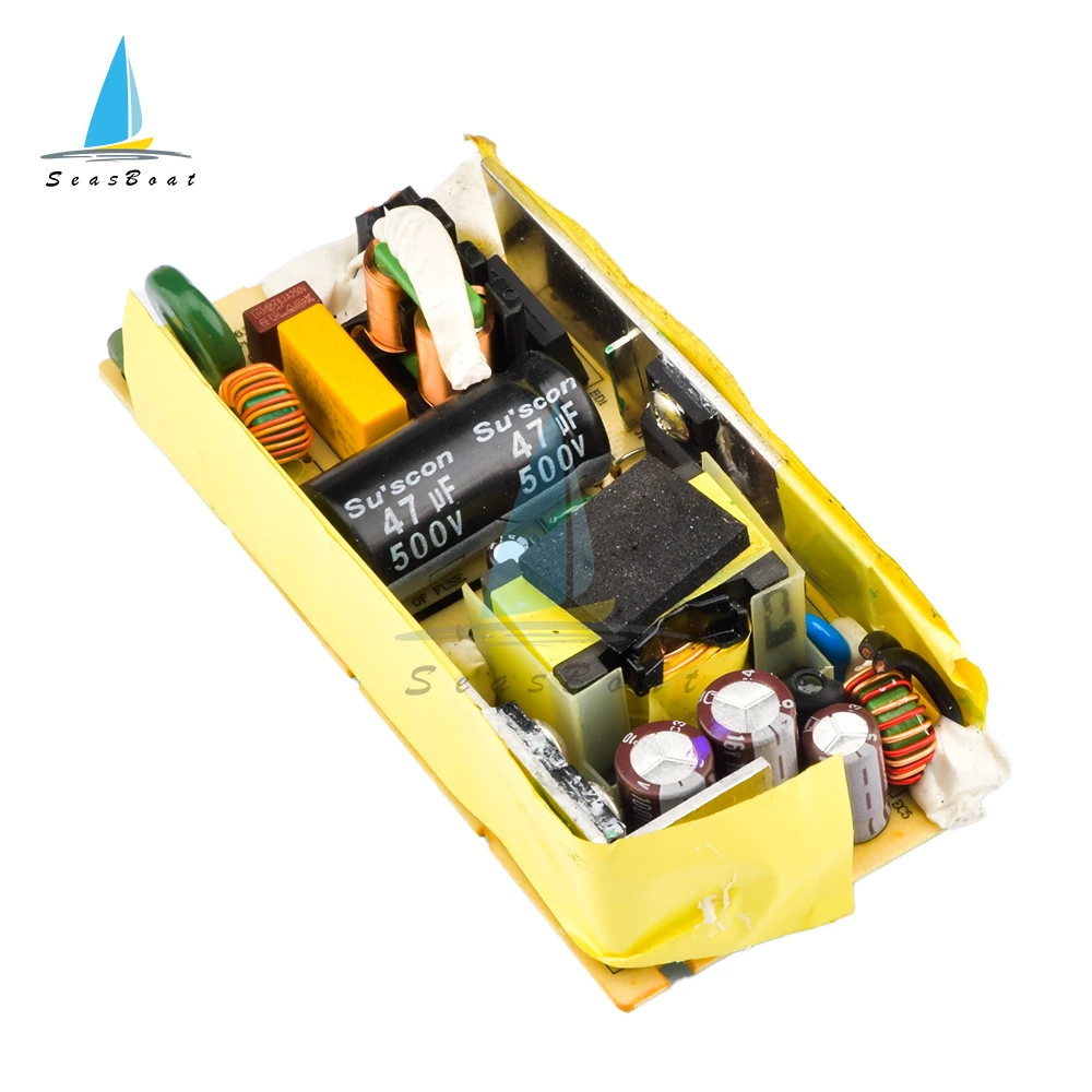 AC-DC 12V 5A Импульсный блок питания с неизолированной схемой от 100-240V до Плата