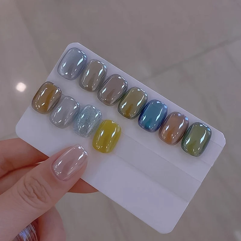 Белая хромированная пудра для ногтей супер глянцевая прозрачная с зеркальным