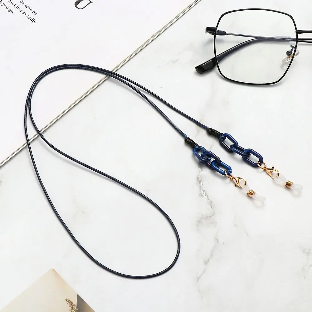 

Fashion Necklace Acrylic Leopard Eyeglasses Strap Reading Glasses Cords Sunglasses Lanyards Glasses Chains