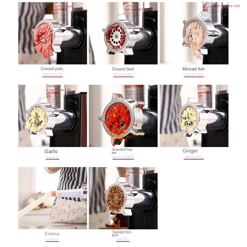 Электрическая мясорубка 800 Вт лезвие из нержавеющей стали