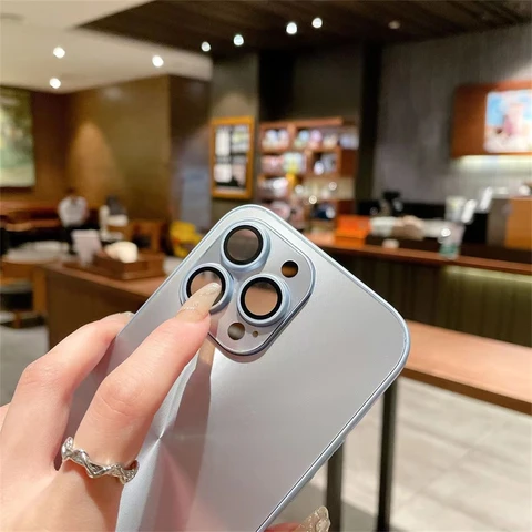 Модный блестящий лазерный узор Авроры, красочный чехол для телефона для iPhone 16, 14, 13, 12, 11, 15 Pro Max Plus, противоударный чехол-бампер