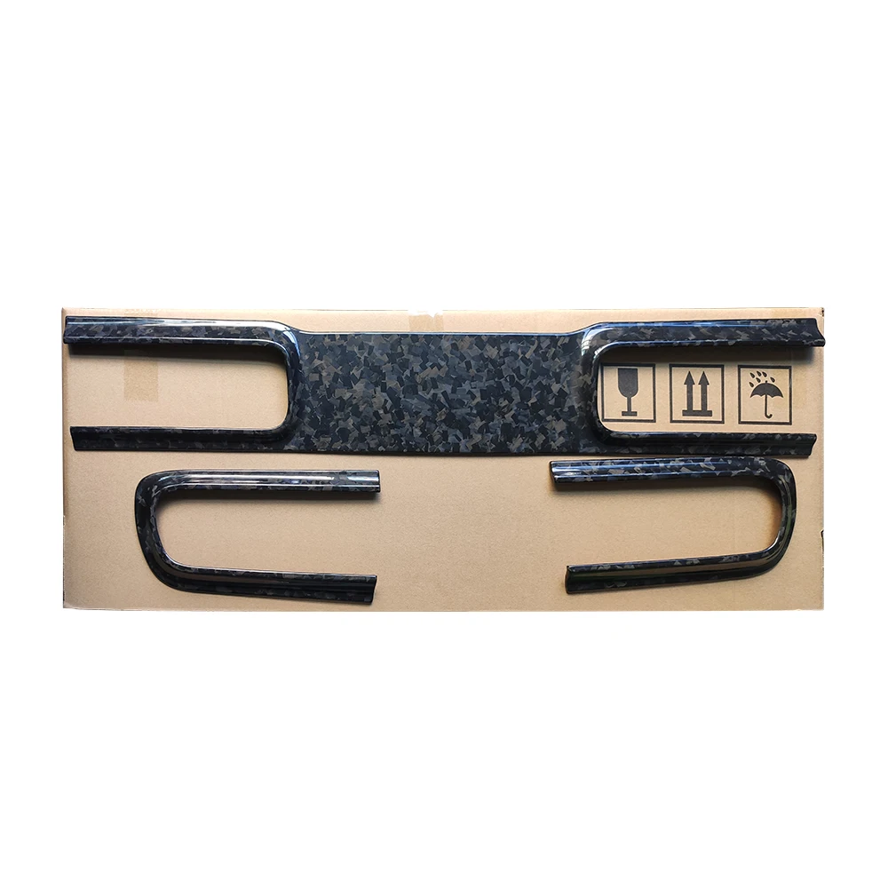 

Кованый углеродный Автомобильный задний фонарь, декоративный чехол для Dodge Challenger 2015-2022, внешние аксессуары для автомобиля