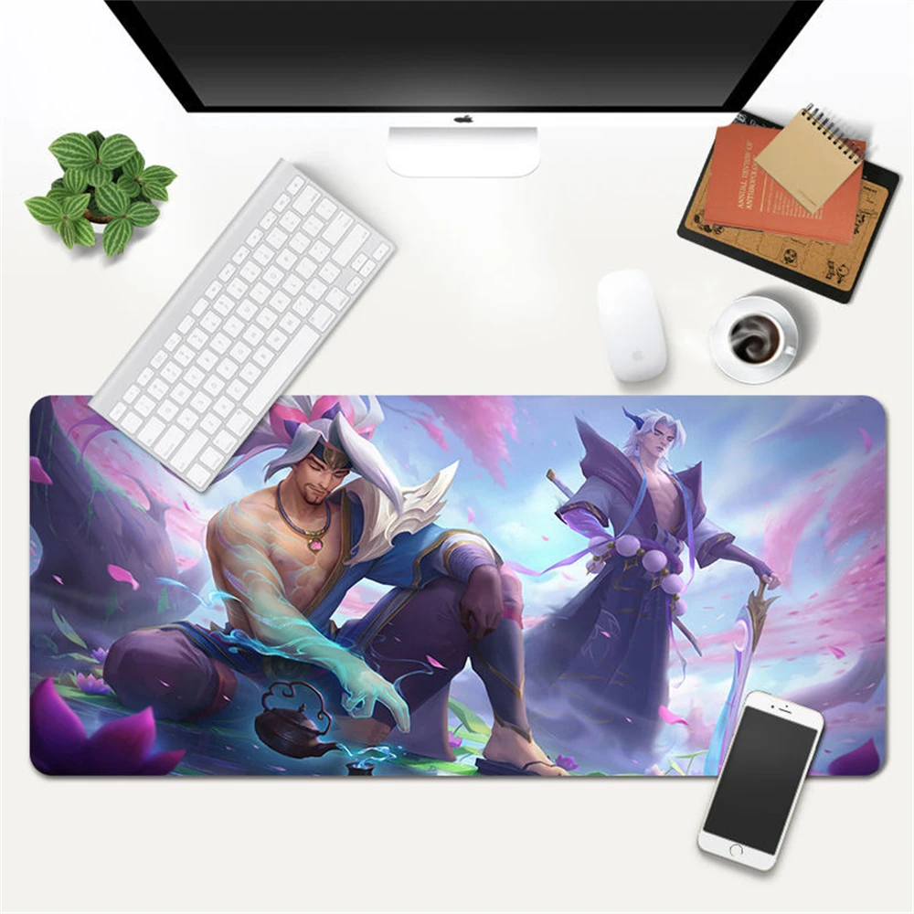 

2022 Cartoon Kawai i Fashion Large Keyboard Mouse Carpet Anti-Slip Mat For Laptop PC Gaming Mice New Desk Mat Set Comfortable