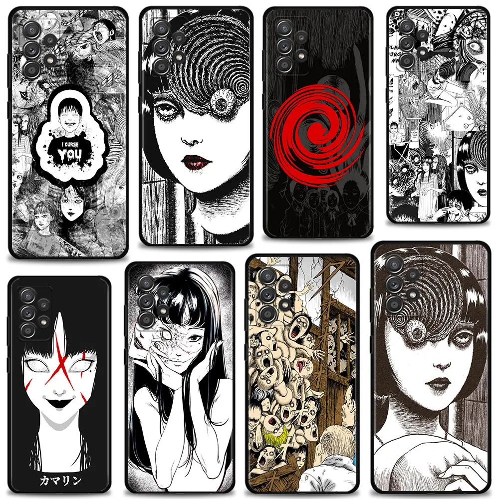 

Funda Luxury Horror Manga Junji Ito For Samsung Galaxy A12 A32 4G A21s A52 A71 A41 A31 A51 A02s A72 A13 A23 A53 A03s A22 A73