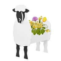 cute sheep plants container lovely animal garden plant pots art decor garden decor gift seedling pots planters gifts for mum