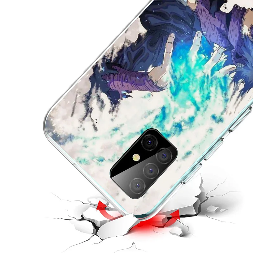 Чехол для телефона My Hero Dabi Bnha Samsung A15 A25 A35 A55 A14 A24 A34 A54 A13 A23 A33 A53 A12 A52 A32 A22 A42 A05S A04S A03S A02S