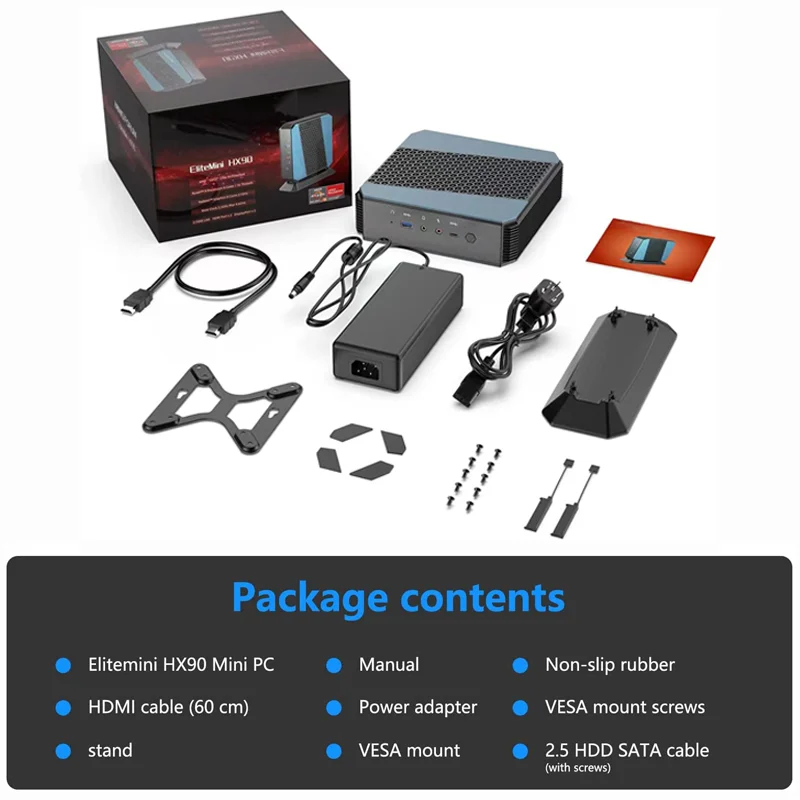 Персонализированный игровой компьютер amd r9 5900hx octa core Cleo, elite emini, компьютер, настольный ddr4 16 ГБ + 512 ГБ, мини-ПК для игр (art.: 3920c2aa4121d) - 3920c2aa4121d