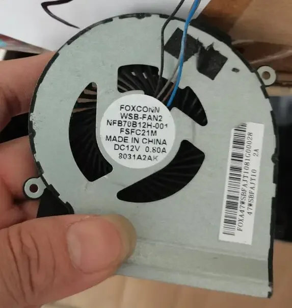 НОВЫЙ ВЕНТИЛЯТОР ДЛЯ WSB-FAN2 NFB70B12H-001 FSFC21M 12 В 0 8 А Вентилятор охлаждения процессора