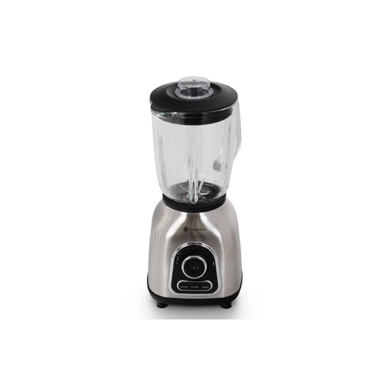 Блендер GEMLUX GL BL1475G (Мощность 1400 Вт 3 режима работы 1 стеклянный стакан емкостью 75 л