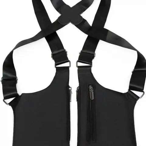 Сумка-кошелек на плечо с защитой от краж, винтажная, с потайным карманом, портативная, из ткани Оксфорд, на двойном ремне