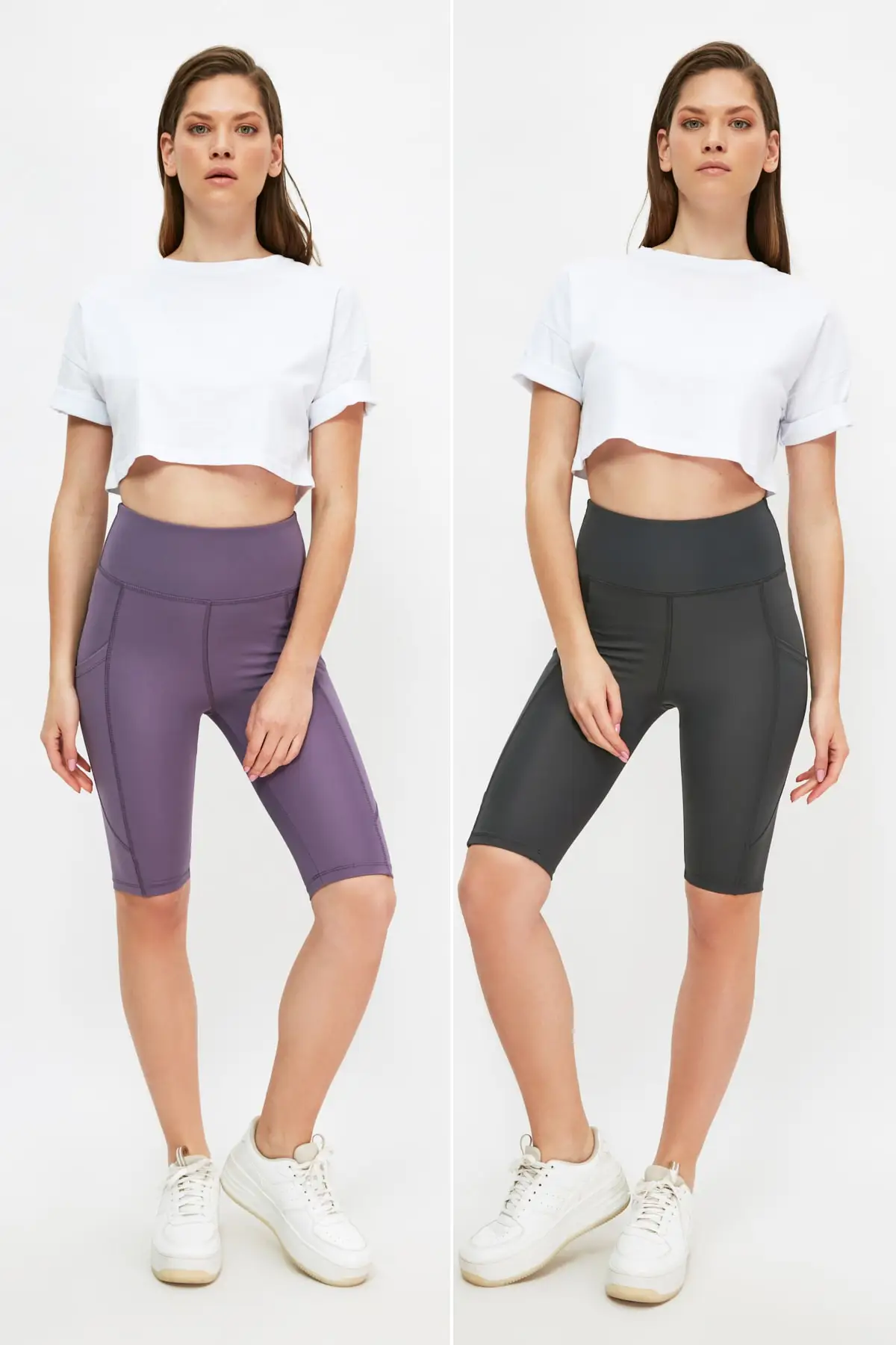 

Посылка Trendyol 2'li, спортивные Леггинсы TWOSS21TY0095