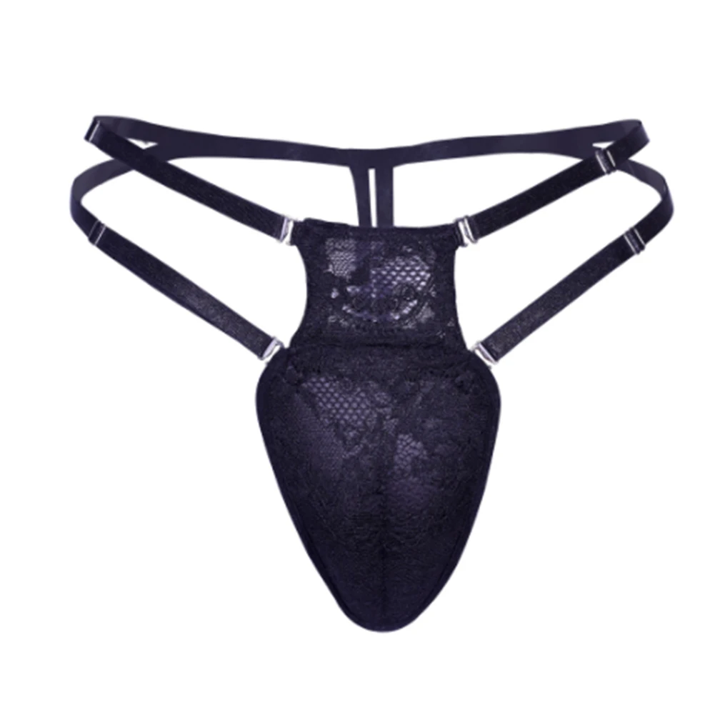 

Camel Toe Panties Men Hiding Gaff Thong Lace Big Scrotum Pouch Thong Briefs T Back Shapping Underpants Sissy Erotic Lingerie