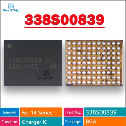 2-10 шт. 338S00839 338S00839-B0 чипсет с USB-зарядкой для iPhone 14 Plus Pro/ProMax/Mini