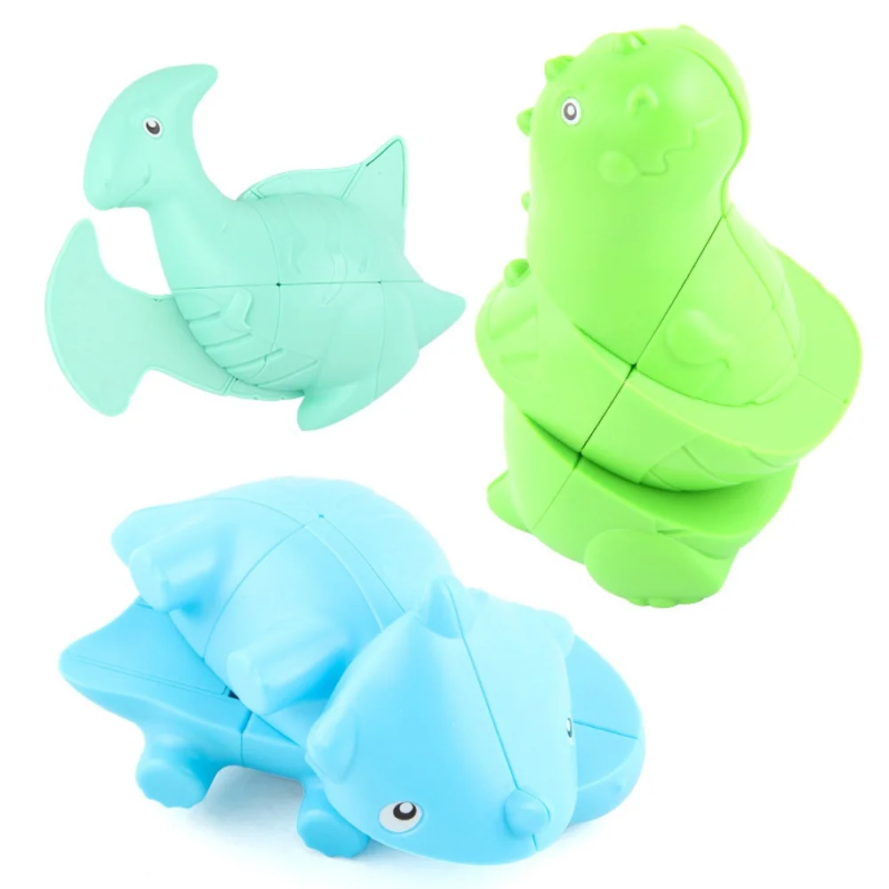 Fanxin Динозавр 3x3 Волшебный Куб Милый Модель Динозавра Игрушка-головоломка Cubo Magico