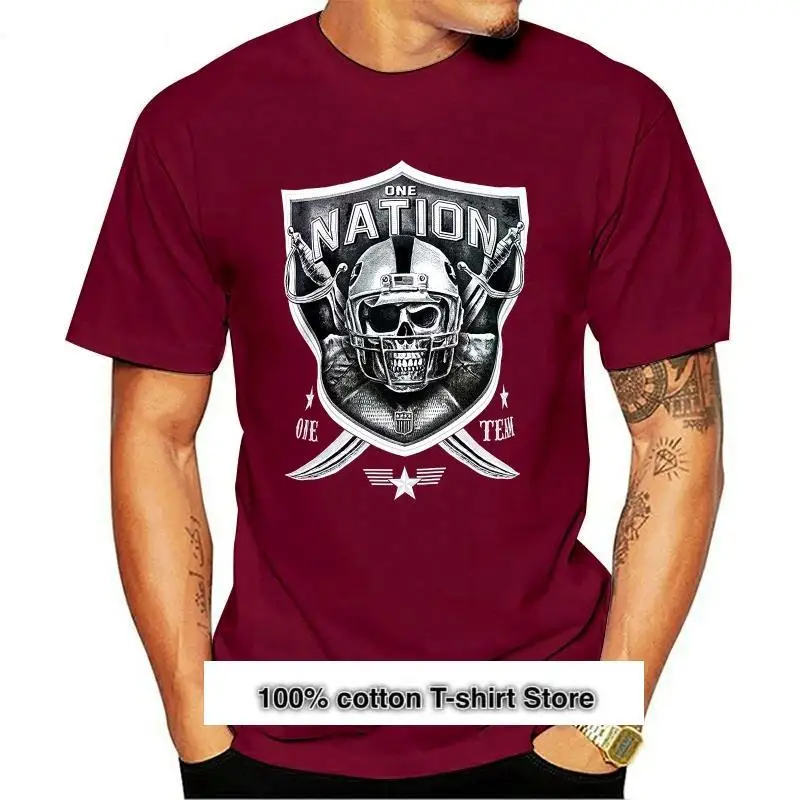 

Camiseta унисекс от одной нации одной команды, графический рисунок для вентилятора в черном и черном цвете