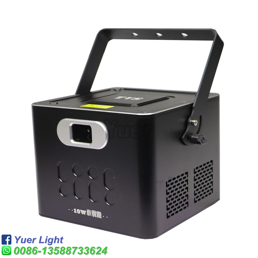 ILDA 10 Вт RGB анимационный лазерный сканер луч сценическое световое шоу вечерние Dj