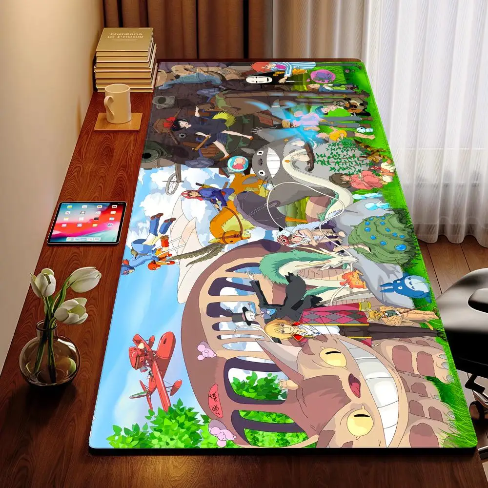 Фото Коврик для мыши Studio G-Ghibli XXL, декоративный коврик для стола, большой игровой коврик для мыши для компьютера, клавиатуры, ноутбука №1